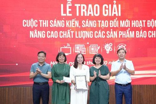 Cơ quan Báo và Phát thanh, Truyền hình Hà Nội: Trao giải các sáng kiến xuất sắc, thúc đẩy đổi mới sáng tạo trong hoạt động báo chí