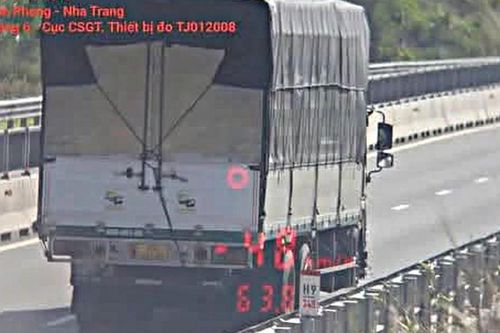 Tạm dừng xử lý xe chạy dưới tốc độ tối thiểu tại 3 đoạn cao tốc này