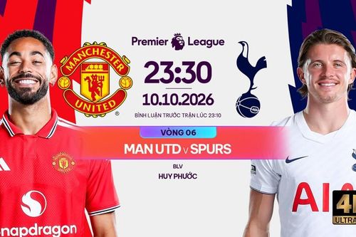 Nhận định trận đấu Man United vs Tottenham, 23h30 ngày 10.10: Sức ép đè nặng