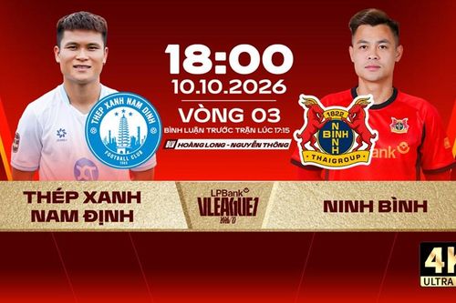 Nhận định trận đấu Nam Định vs Ninh Bình, 18h00 ngày 10.10: Chủ nhà thiệt quân