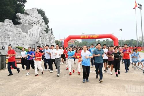 Tuyên Quang hưởng ứng Lễ phát động 'Mỗi người dân lựa chọn ít nhất một môn thể thao phù hợp để tập luyện thường xuyên'