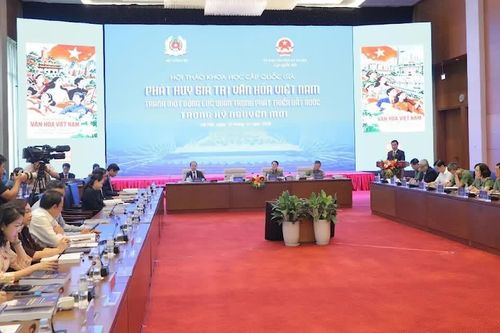 Phát huy giá trị văn hóa Việt Nam thành một động lực quan trọng phát triển đất nước trong kỷ nguyên mới