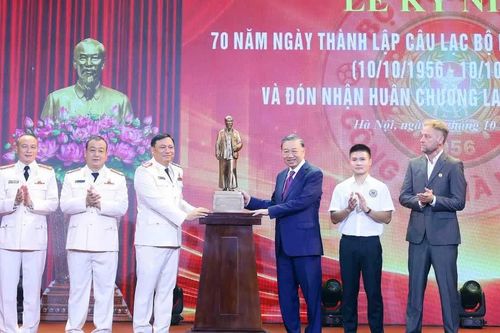 Xây dựng Câu lạc bộ bóng đá Công an Hà Nội trở thành tượng đài bóng đá khu vực