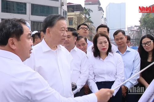 [Video] Tổng Bí thư, Chủ tịch nước Tô Lâm kiểm tra tiến độ các dự án trọng điểm của Thủ đô
