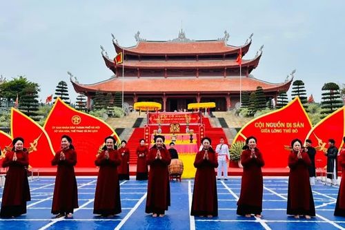 Sắc màu văn hóa Đất Tổ tại sự kiện 'Cội nguồn di sản giữa lòng Thủ đô'
