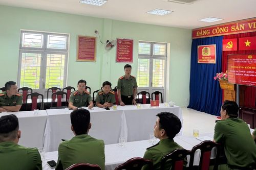 Kiểm tra nghiệp vụ cơ bản, hồ sơ nghiệp vụ tại Cơ sở cai nghiện ma túy số 1