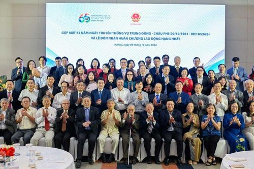 Vụ Trung Đông - châu Phi kỷ niệm 65 năm thành lập và đón nhận Huân chương Lao động hạng Nhất