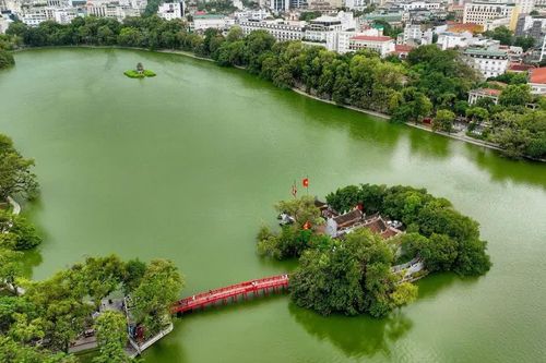 Những công trình biểu tượng rợp sắc cờ mừng ngày Giải phóng Thủ đô