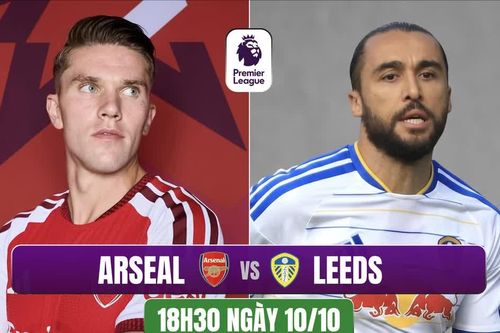 Nhận định Arsenal vs Leeds United, 18h30 ngày 10/10: 'Pháo thủ' trút giận