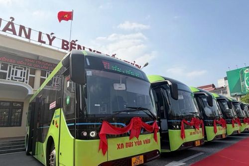 Tuyến buýt điện số 83 kết nối Hà Nội - Hưng Yên đi vào hoạt động