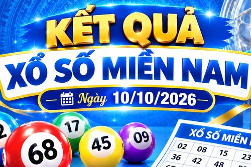 Kết quả xổ số miền Nam hôm nay ngày 10/10/2026