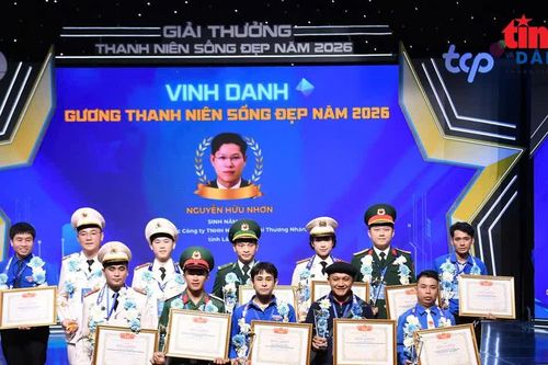 Tôn vinh 15 gương thanh niên sống đẹp 2026