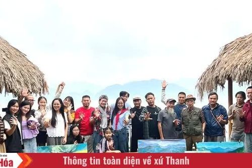Pù Luông trong mắt họa sĩ trẻ xứ Thanh