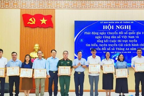 Hơn 2.700 người tham gia cuộc thi trực tuyến tìm hiểu chuyển đổi số xã Thăng An