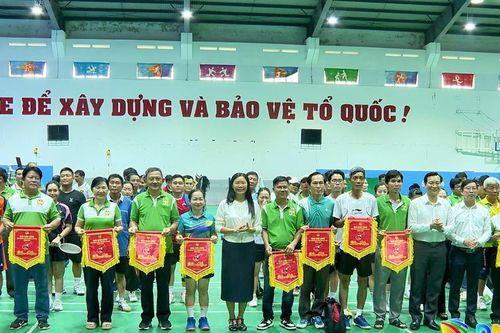 Khai mạc Giải cầu lông Hội Nông dân phường An Khê năm 2026