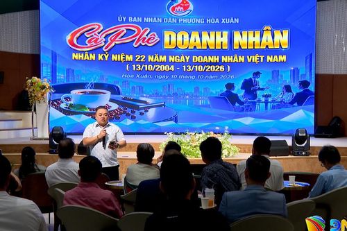 Cà phê doanh nhân: Kết nối ý tưởng phát triển phường Hòa Xuân