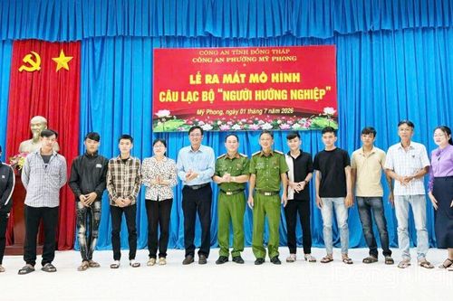 Đồng Tháp: 102/102 xã, phường có mô hình Tái hòa nhập cộng đồng