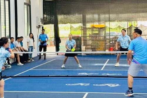 Phường An Phú tổ chức Giải Pickleball chào mừng Ngày Doanh nhân Việt Nam