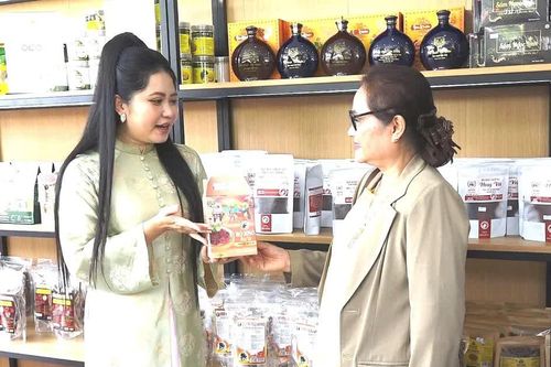 Khai trương điểm giới thiệu sản phẩm OCOP tại Quảng trường Đại Đoàn Kết