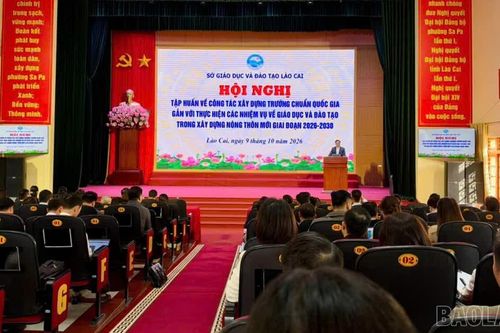 Lào Cai nâng cao chất lượng trường chuẩn quốc gia gắn với xây dựng nông thôn mới