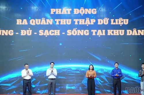 Phường Lào Cai phát động Chiến dịch làm sạch dữ liệu tại 46 tổ dân phố