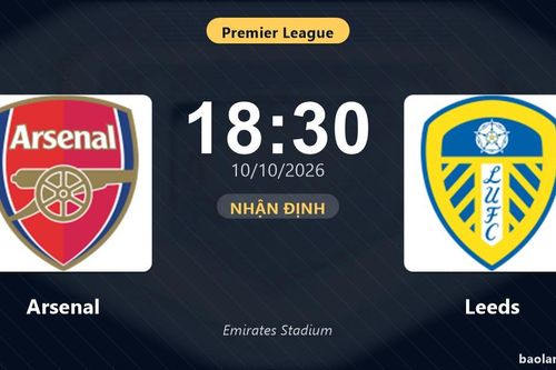 Nhận định Arsenal vs Leeds: Cơ hội bám đuổi ngôi đầu