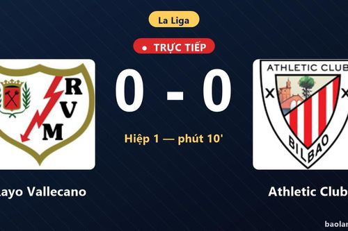 Trận Rayo Vallecano vs Athletic Club bị bỏ dở