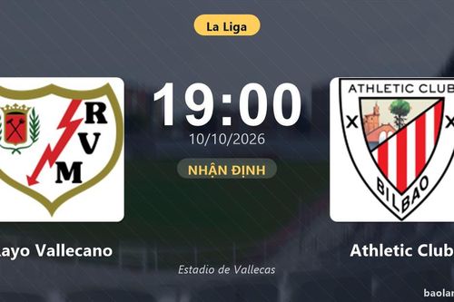 Nhận định Rayo Vallecano vs Athletic Club: Đội khách tiếp tục duy trì ưu thế?