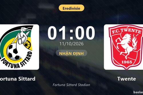 Nhận định Fortuna Sittard vs Twente: Màn so tài của hai đội vào phom