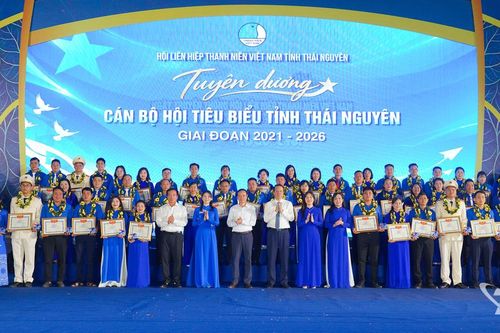 Tuyên dương 70 cán bộ Hội Liên hiệp Thanh niên tiêu biểu
