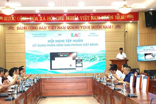 Phường Âu Lâu, Lào Cai: Tập huấn sử dụng phần mềm giải phóng mặt bằng , hưởng ứng Ngày Chuyển đổi số quốc gia