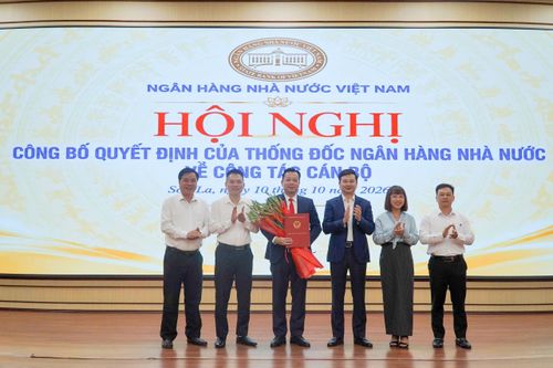 Điều động, bổ nhiệm đồng chí Lê Cao Cường giữ chức Phó Giám đốc NHNN Chi nhánh khu vực 3