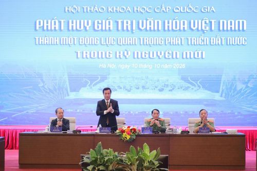Phát huy văn hóa thành một động lực quan trọng phát triển đất nước