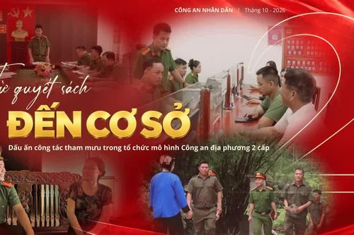 Dấu ấn công tác tham mưu trong tổ chức mô hình Công an địa phương 2 cấp