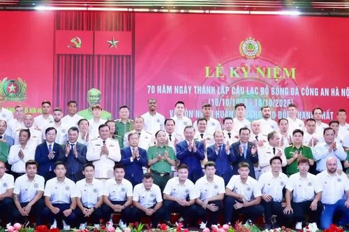 Tổng Bí thư, Chủ tịch nước Tô Lâm dự Lễ kỷ niệm 70 năm thành lập CLB Bóng đá Công an Hà Nội