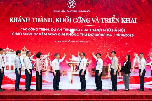 Chào mừng 72 năm ngày Giải phóng Thủ đô 10/10: 18 công trình tầm cỡ