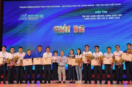Cao Bằng đoạt 3 giải tại Hội thi Tin học khối cán bộ, công chức trẻ toàn quốc