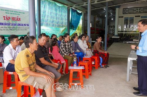 Tập huấn chuyển đổi số trong sản xuất lúa chất lượng cao, phát thải thấp