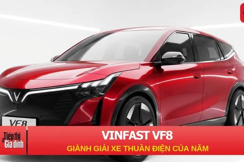 VinFast VF 8 giành giải 'Xe thuần điện mới của năm' tại Car Choice Awards 2026