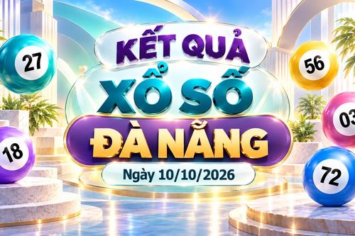 XSDNA 10/10 - Kết quả xổ số Đà Nẵng hôm nay ngày 10 tháng 10