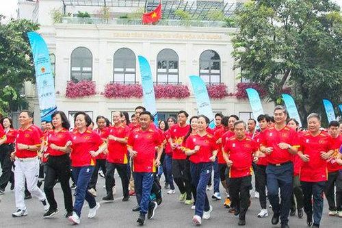 Sôi nổi ngày hội thể thao toàn dân vì một Việt Nam khỏe mạnh