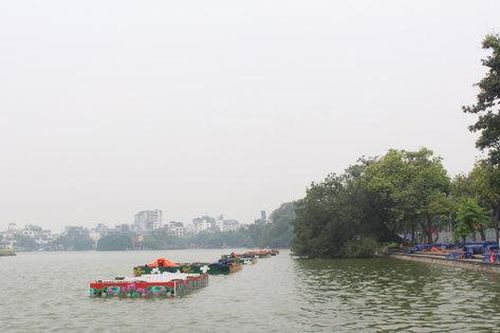 Các trận địa pháo hoa sẵn sàng thắp sáng bầu trời Thủ đô tối 10-10