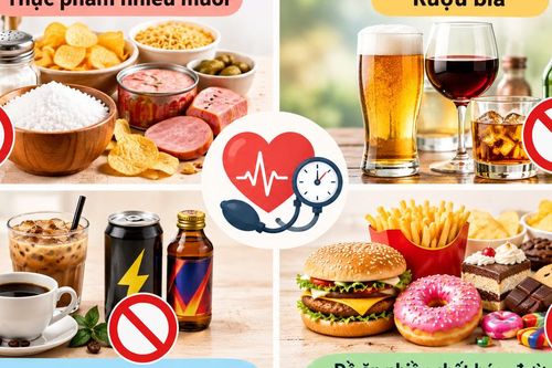 Đang dùng amlodipine trị tăng huyết áp nên tránh hoặc hạn chế thực phẩm, đồ uống nào?