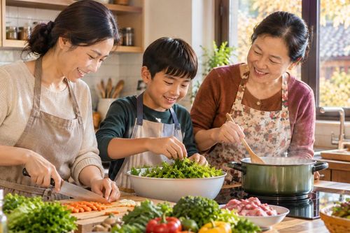 3 lợi ích thiết thực cho sức khỏe khi tự nấu ăn tại nhà