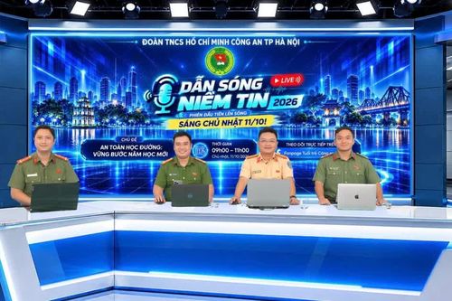 Live stream 'Dẫn sóng niềm tin' – đưa pháp luật đến gần hơn với người dân trên không gian số