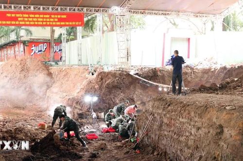 Lễ viếng, Lễ truy điệu và an táng hài cốt liệt sỹ quy tập tại công viên Lê Thị Riêng diễn ra ngày 14/10