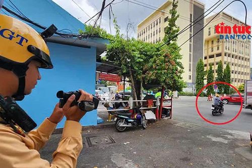 TP Hồ Chí Minh: Tăng cường xử lý vi phạm giao thông qua hình ảnh