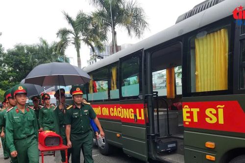 Hài cốt liệt sĩ tại Công viên Lê Thị Riêng sẽ được an táng tại Nghĩa trang Liệt sĩ TP Hồ Chí Minh