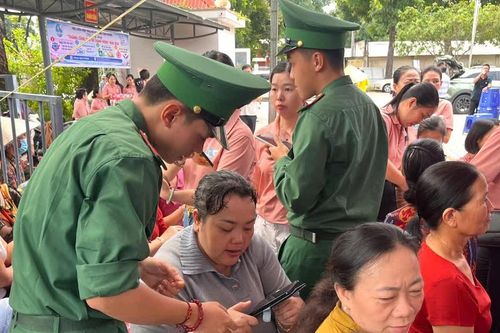Đồn Biên phòng Long Sơn lan tỏa chuyển đổi số trong cộng đồng