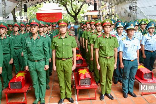 Tp.HCM tổ chức lễ truy điệu và an táng 731 hài cốt liệt sĩ quy tập tại Công viên Lê Thị Riêng